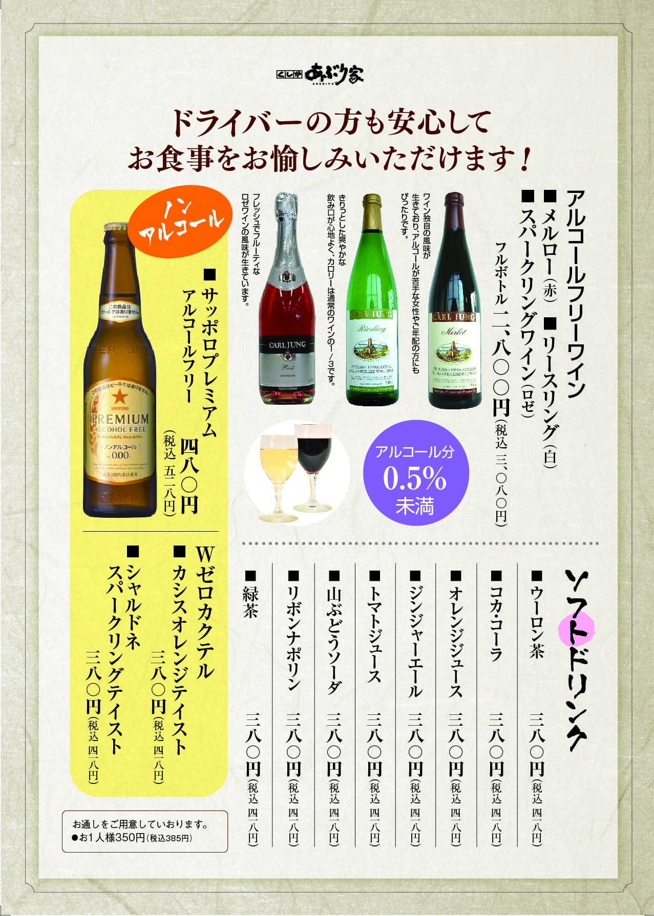 ノンアルコール
